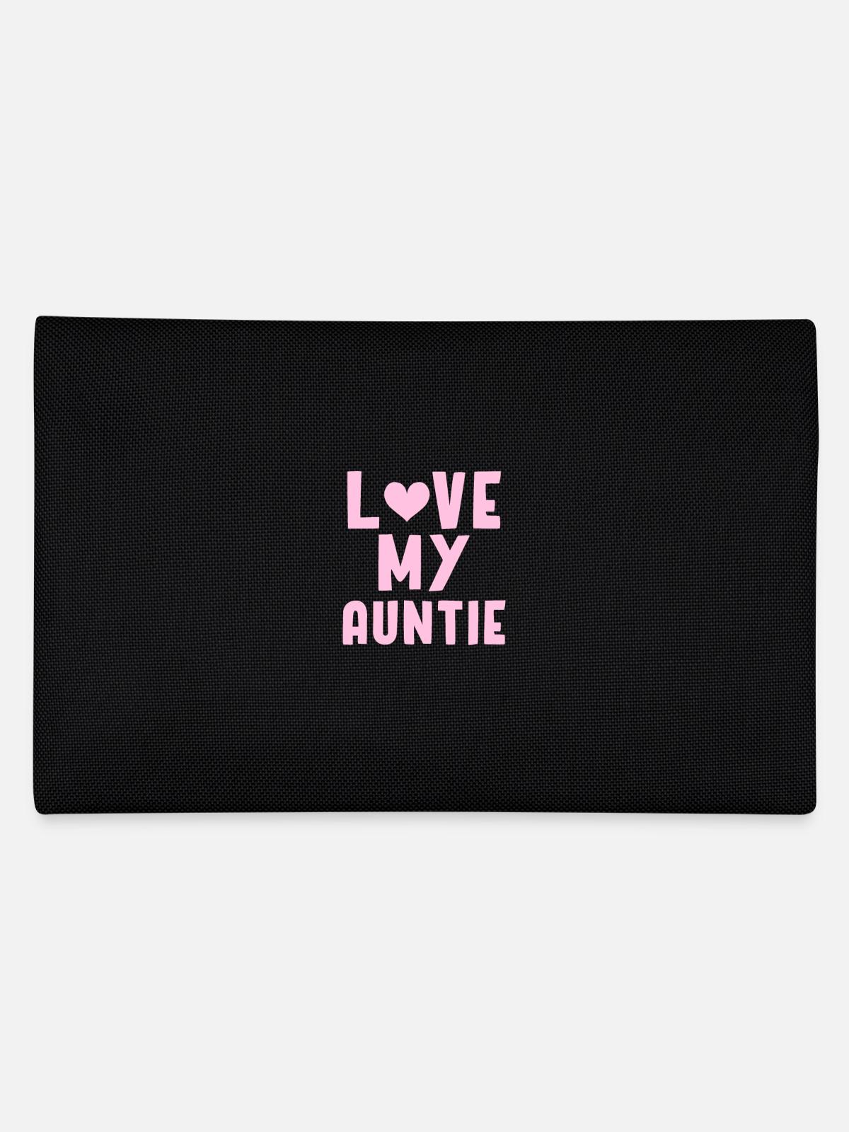 Auntie - Pencil Case - black - Back
