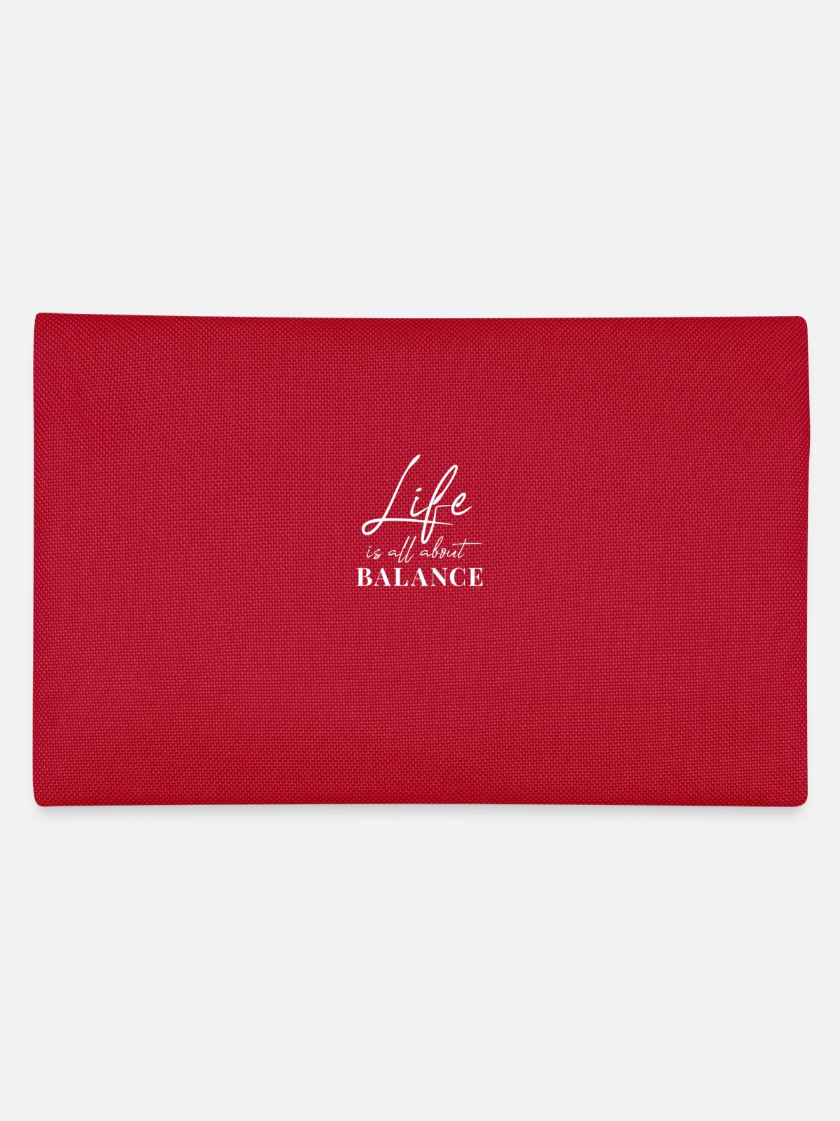 Balance - Trousse - rouge - Dos