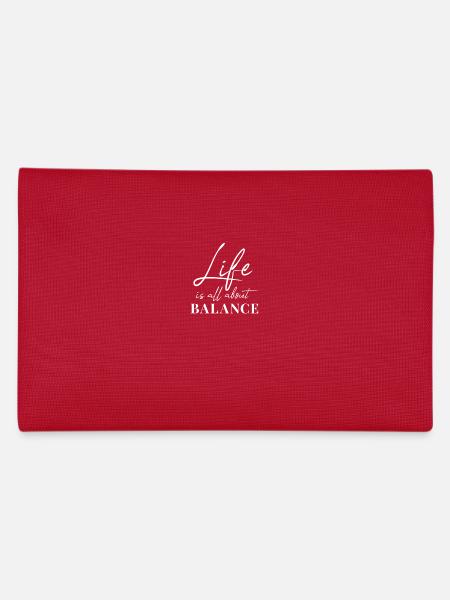 Balance - Pencil Case - red - Back