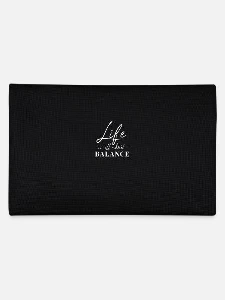 Balance - Pencil Case - black - Back