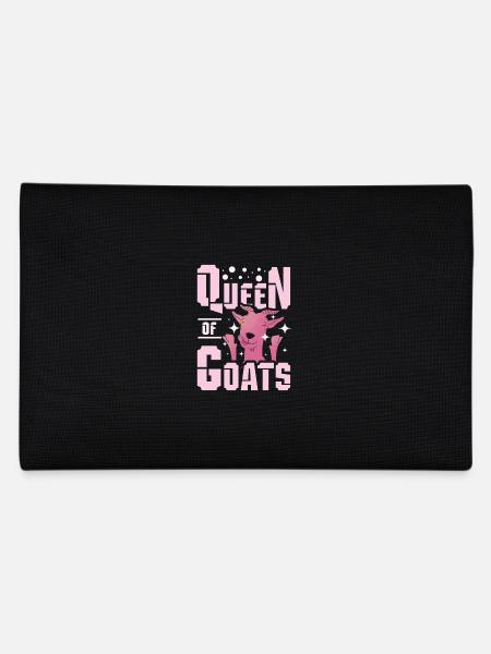 Goat Queen - Pencil Case - black - Back