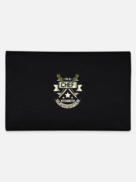 Chef is my superpower - Federtasche - Schwarz - Hinten
