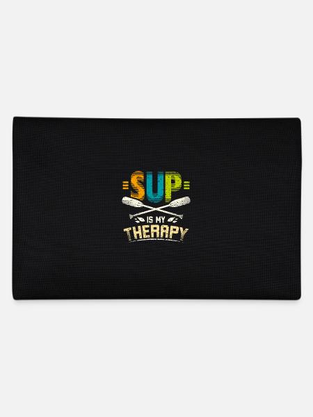 Sup is my therapy - Federtasche - Schwarz - Hinten