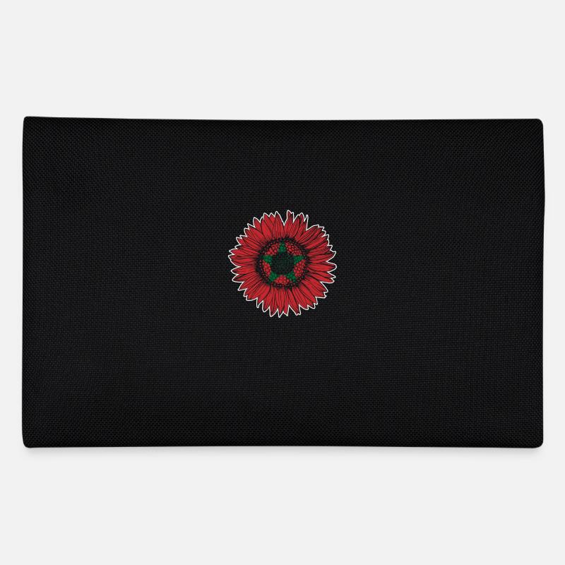 Morocco Flag Sunflower Pencil Case