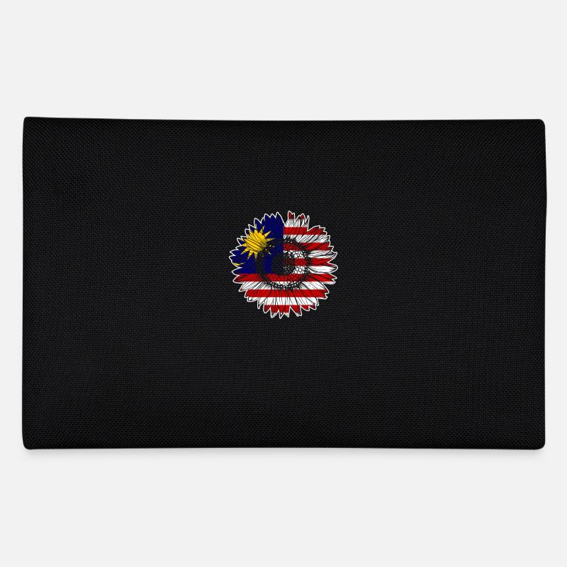 Malaysia Flagge Sonnenblume Federtasche
