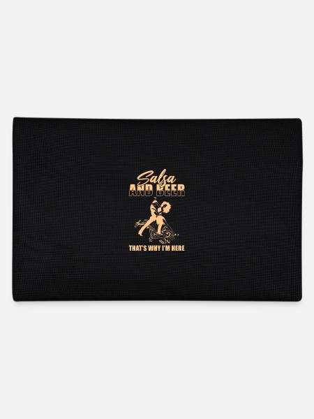 Salsa and beer - Pencil Case - black - Back