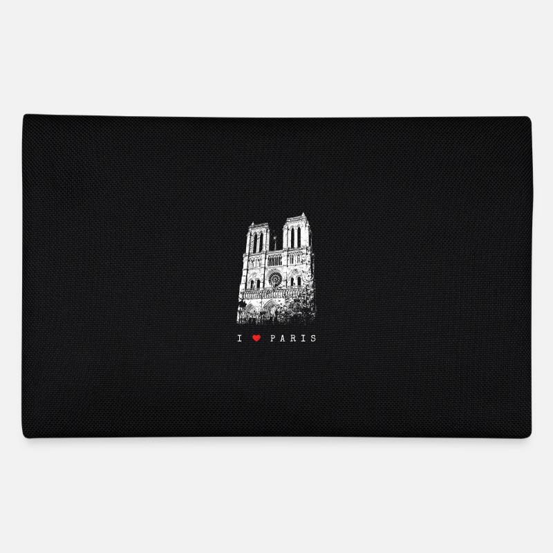 Notre Dame Paris Skyline Frankreich I Love Paris Federtasche