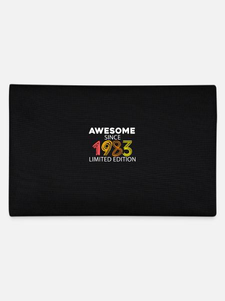 Fantastic since 1983 - born in 1983 - Pencil Case - black - Back