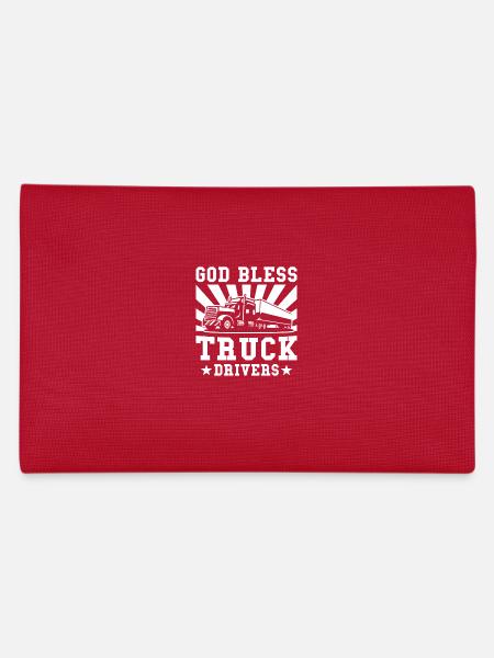 Cadeau de chauffeur de camion - Trousse - rouge - Dos