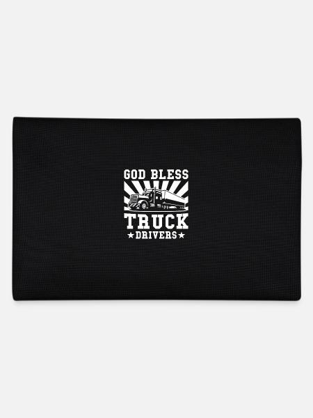 Cadeau de chauffeur de camion - Trousse - noir - Dos