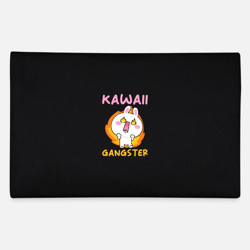 Kawaii Gangster - Federtasche - Schwarz