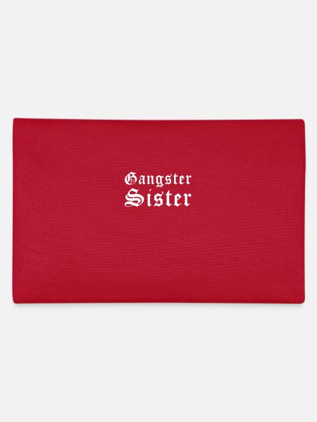 Gangster Sister - Pencil Case - red - Back