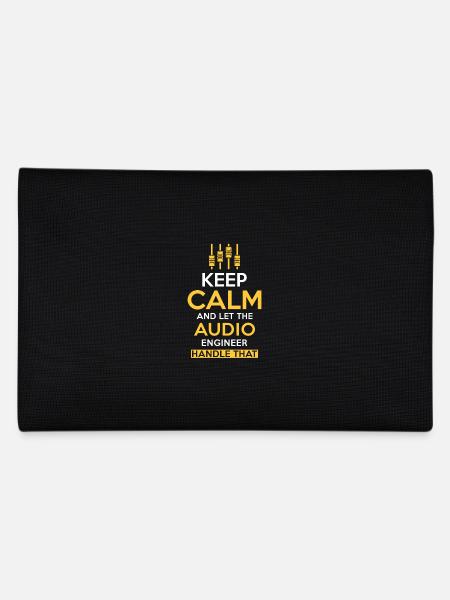 Ingénieur du son Ingénieur du son Cadeau - Trousse - noir - Dos