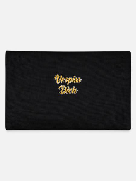 Verpiss Dich - Federtasche - Schwarz - Hinten
