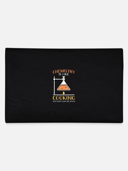 Chemistry is like Cooking - Pencil Case - black - Back