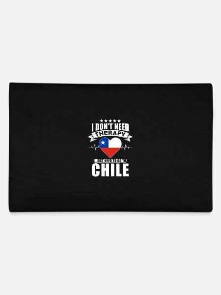 Chile I do not need Therapy - Pencil Case - black - Back