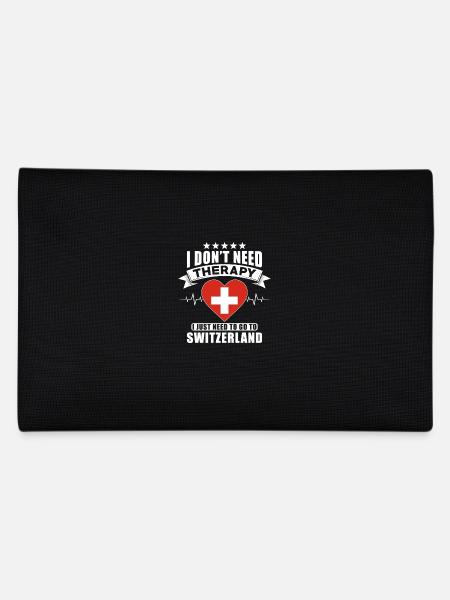 Suisse Je n’ai pas besoin de thérapie - Trousse - noir - Dos