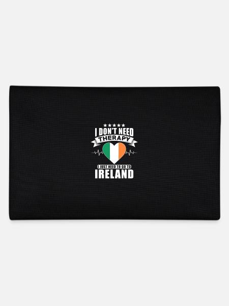 Ireland I do not need Therapy - Pencil Case - black - Back