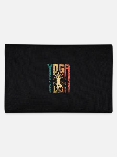 Yoga Rétro Vintage - Trousse - noir - Dos