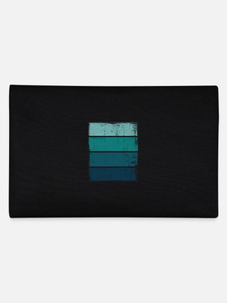 Background Grunge Sea Diving Marine - Pencil Case - black - Back