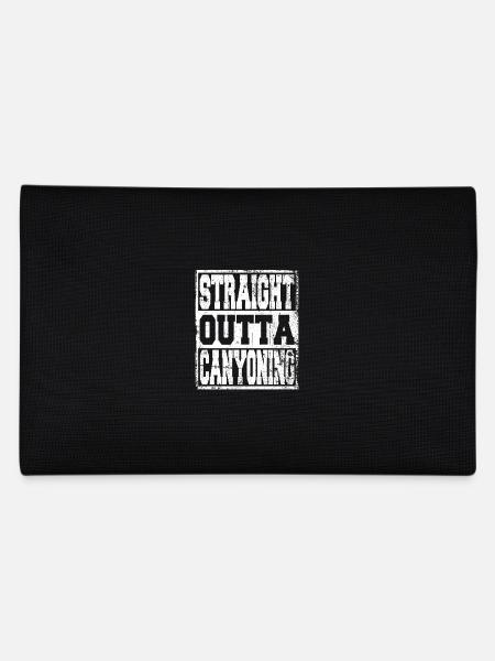 Canoe saying funny - Pencil Case - black - Back