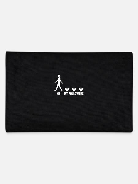Me and my followers women squirrels - Pencil Case - black - Back