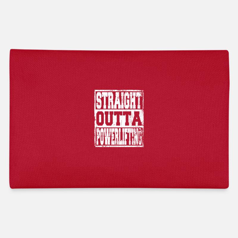 Powerlifting Spruch lustig Federtasche