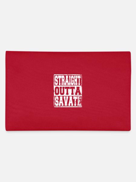 Savate disant drôle - Trousse - rouge - Dos