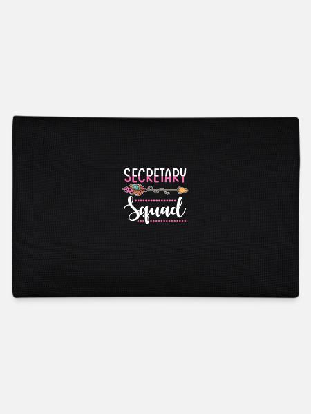 secretary - Pencil Case - black - Back