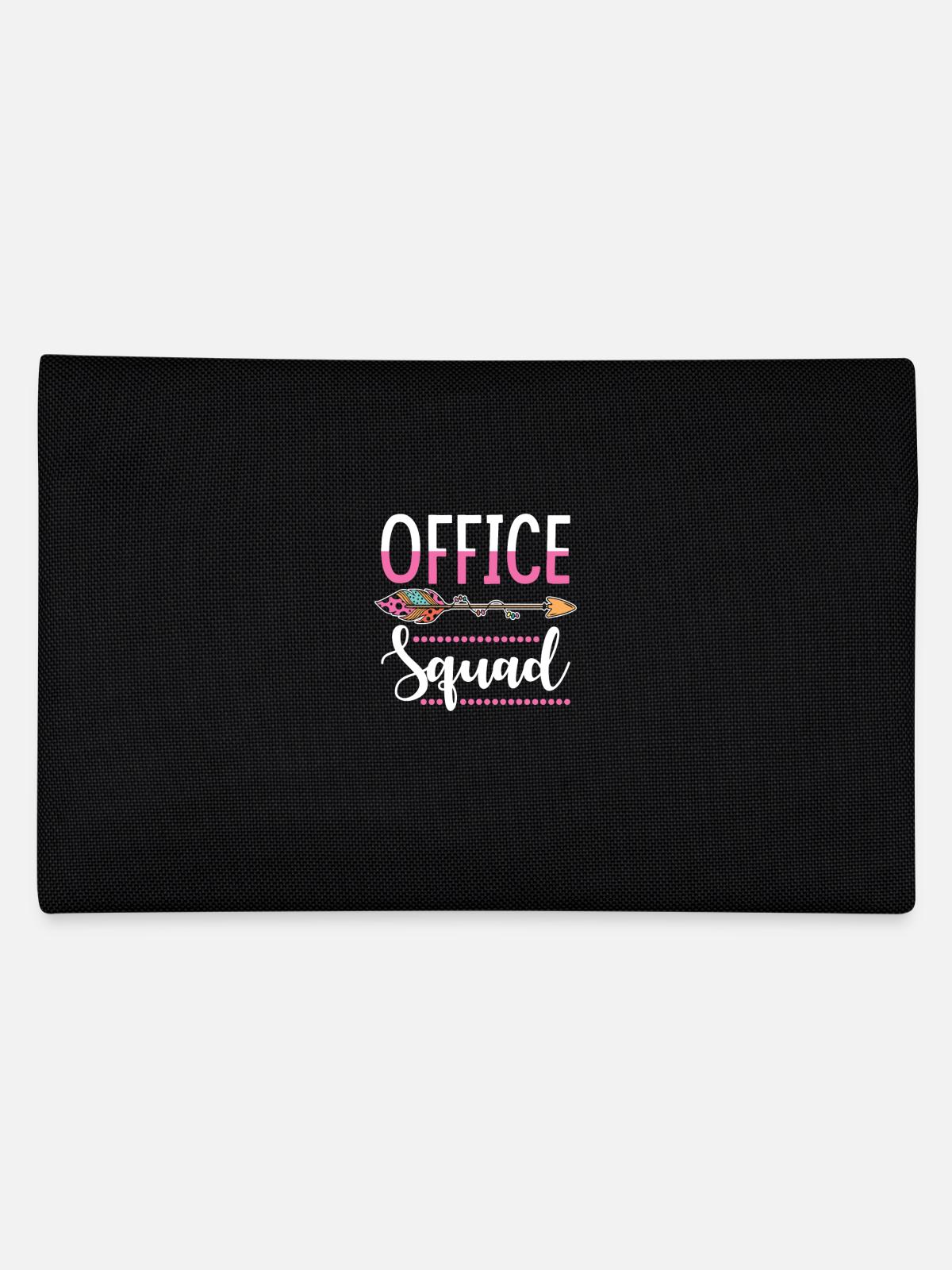 Office worker - Pencil Case - black - Back