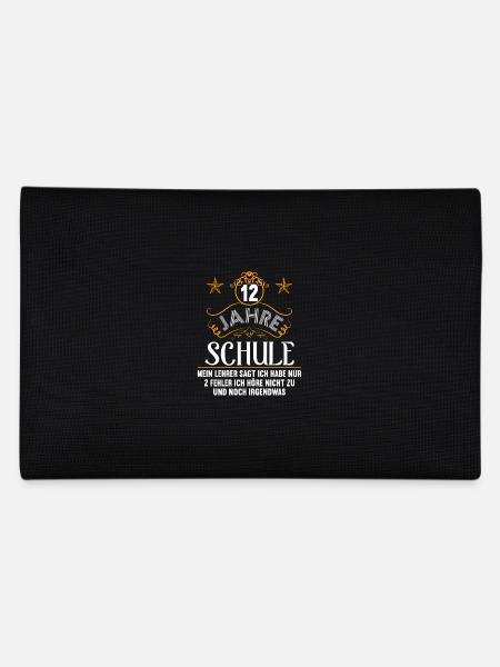 Abitur Gymnasium Damen und Herren Abi 2022 - Federtasche - Schwarz - Hinten
