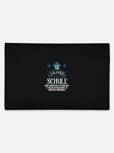 Abitur Gymnasium Damen und Herren Abi 2022 - Federtasche - Schwarz - Hinten