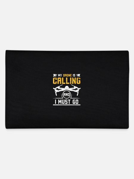 My Drone is calling - Pencil Case - black - Back