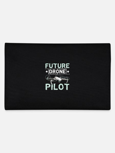 Future drone pilot - Federtasche - Schwarz - Hinten
