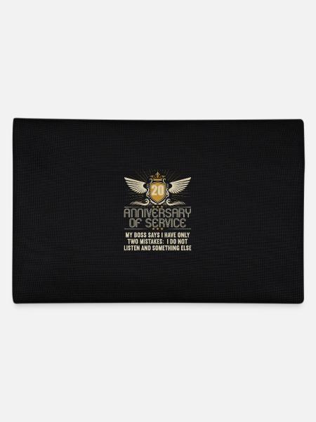 20 years of service 20 years of service - Pencil Case - black - Back