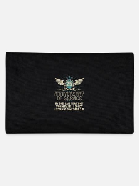 25 years of service 25 years of service - Pencil Case - black - Back