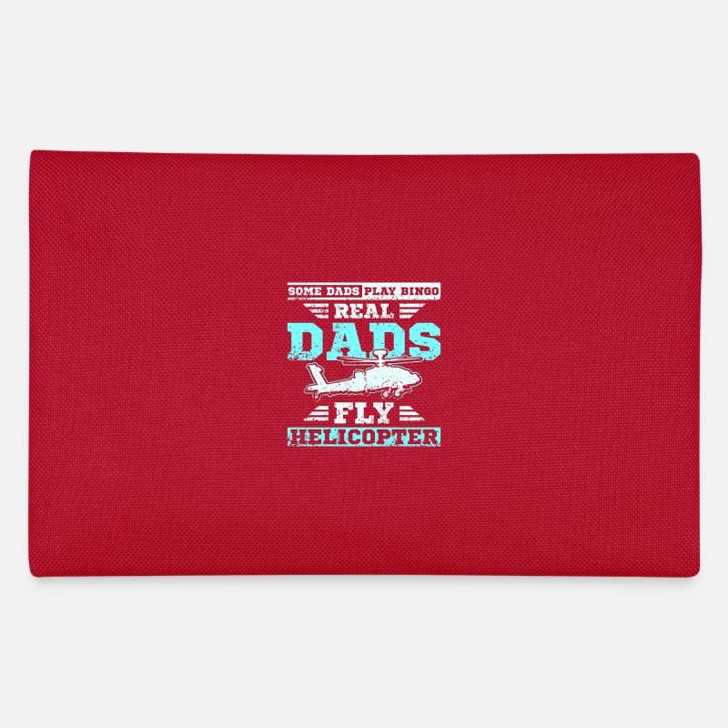 Dads fly helicopter Federtasche