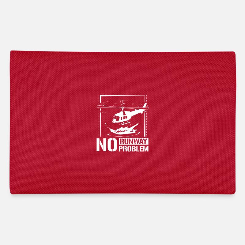 No runway no problem helicopter Federtasche
