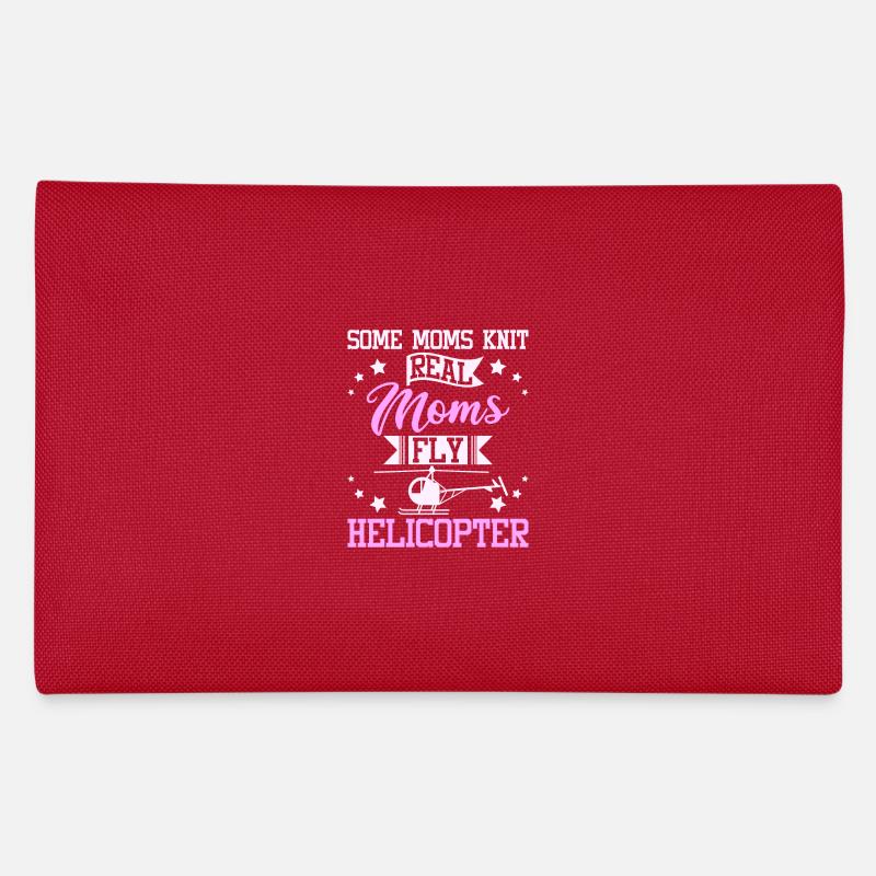 Moms fly helicopter Federtasche