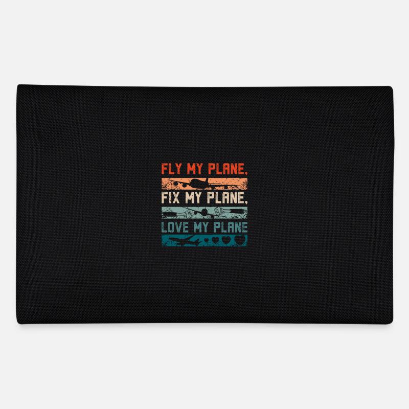 Fly my plane fix my plane love my plane Federtasche