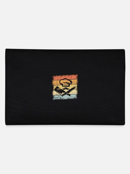 Koch Outfit - Federtasche - Schwarz - Hinten
