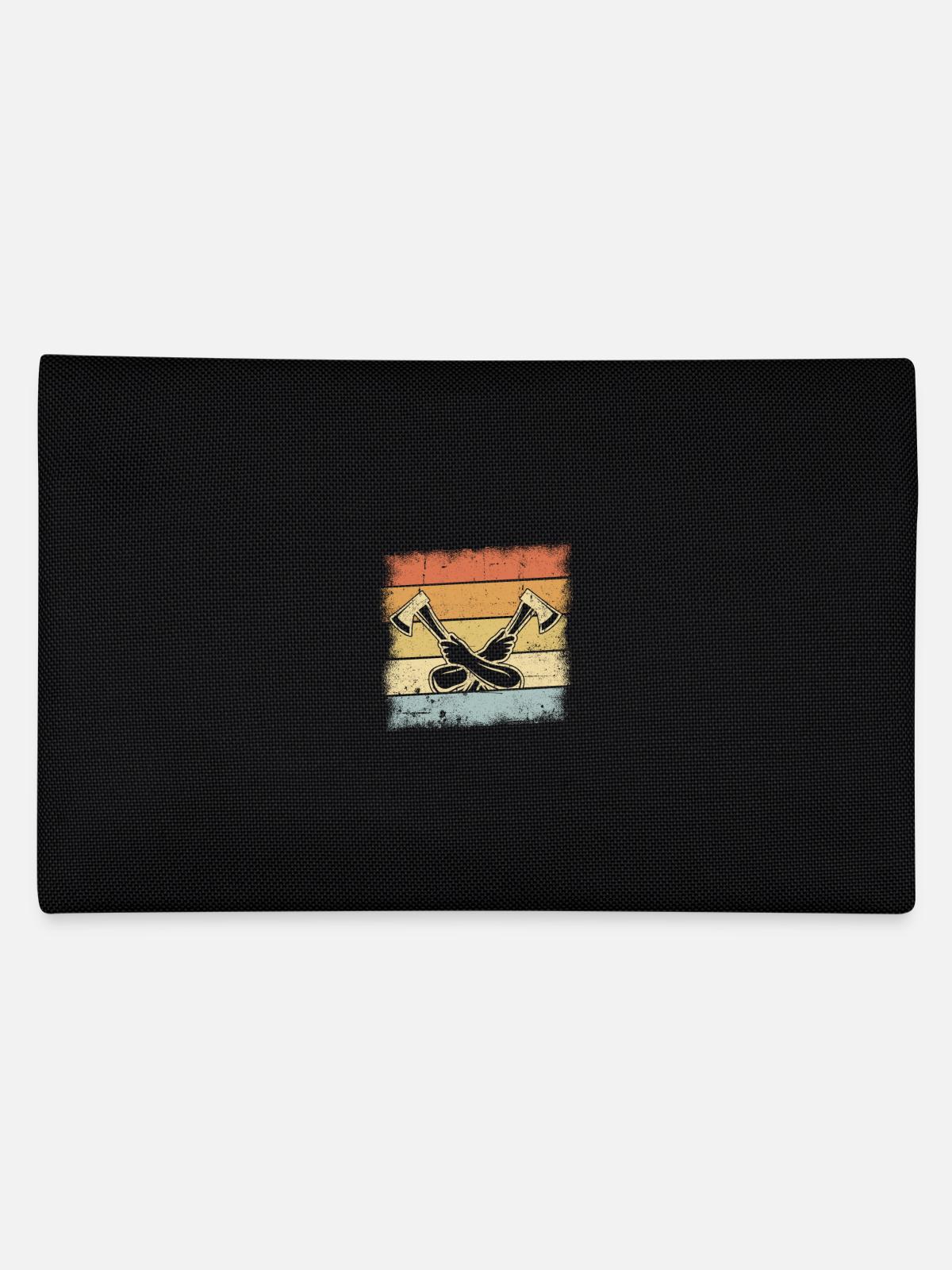 Lumberjack Gifts - Pencil Case - black - Back