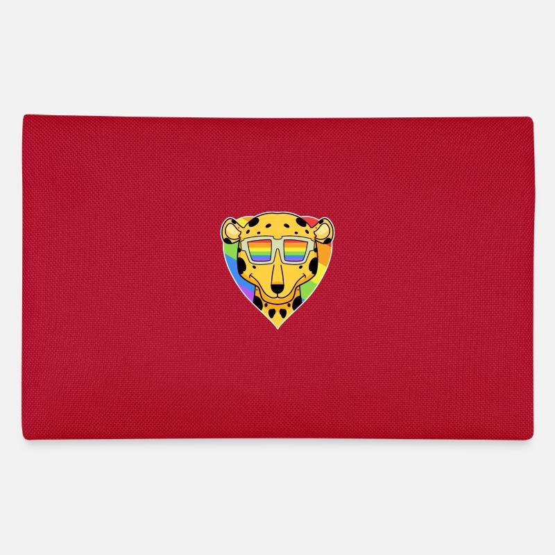 LGBT Tier Gepard Regenbogen Herz Federtasche