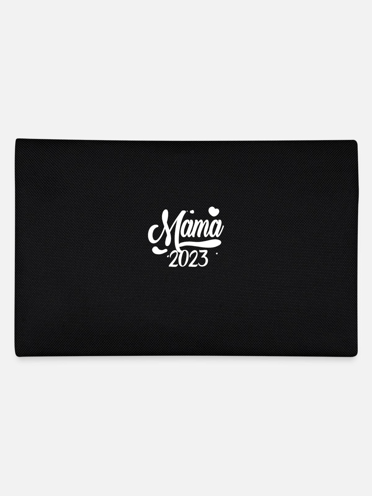 Mama 2023 Mutter - Federtasche - Schwarz - Hinten