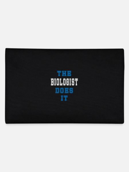 The Biologiste does it Biologe Gift - Pencil Case - black - Back