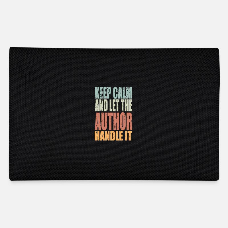 Keep Calm Author Saying Author Gift Pencil Case