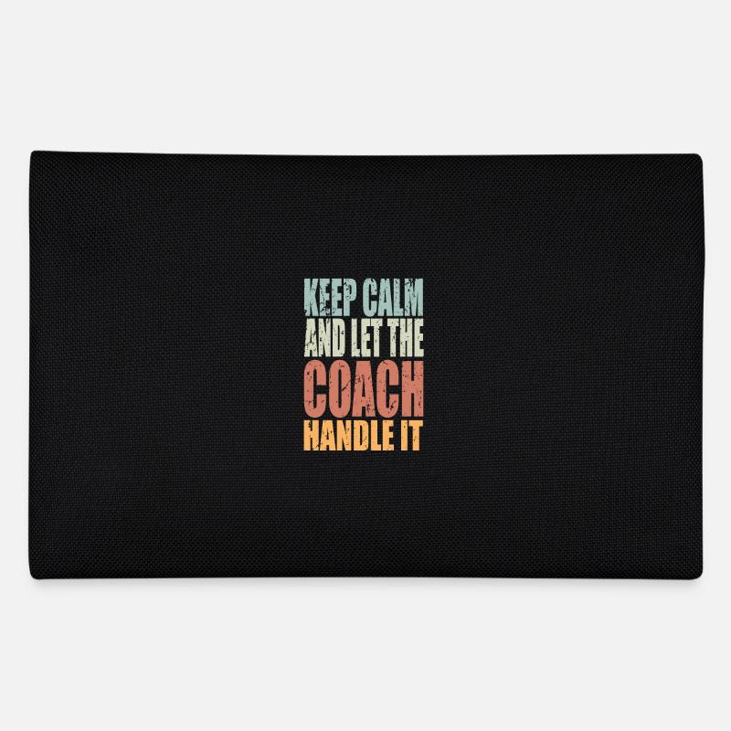 Keep Calm Coach disant Cadeau de coach Trousse
