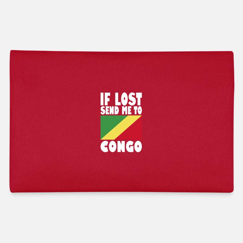 Kongo Flagge Spruch Federtasche