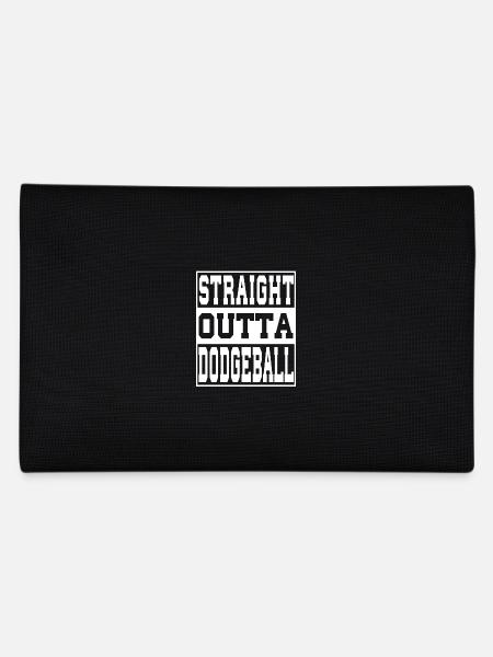 Dodgeball saying funny - Pencil Case - black - Back