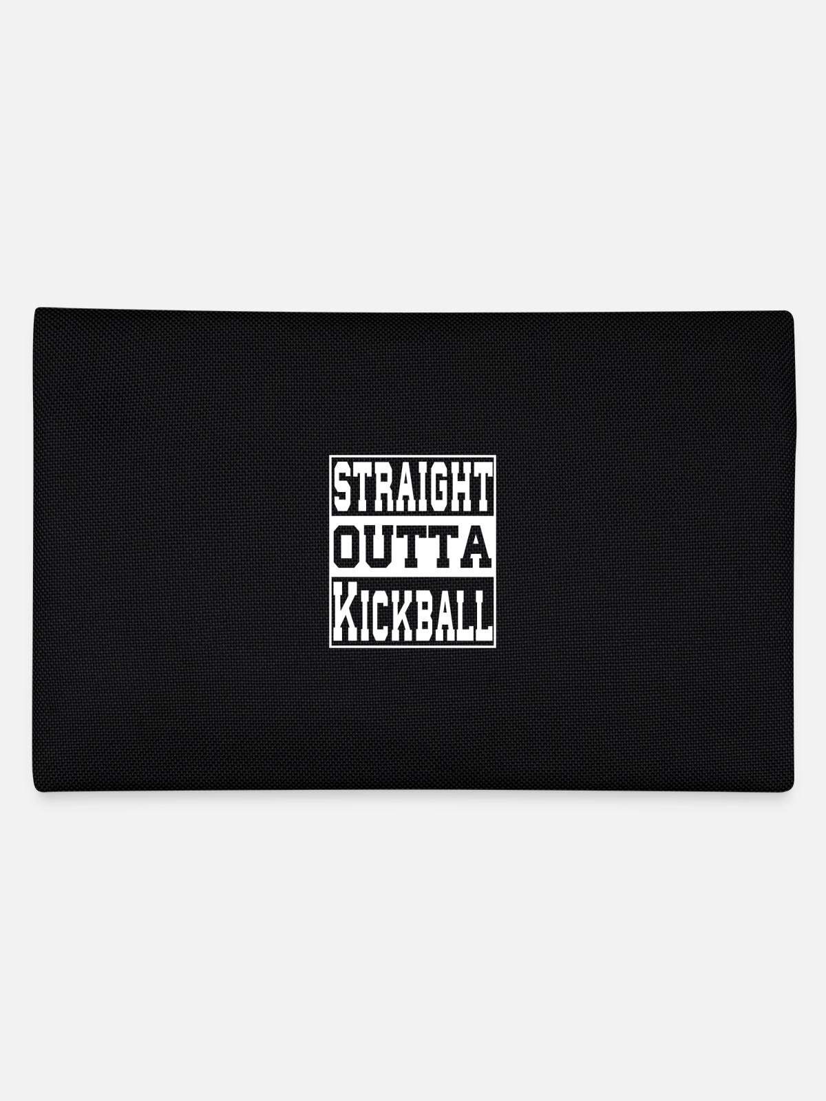 Kickball disant drôle - Trousse - noir - Dos